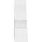 Ekena Millwork Saratoga Architectural Grade PVC Gable Bracket, 48"W x 20"H x 6"D x 6"F, 10/12 Pitch GBP048X20X0606SAR00 - alternate 5